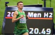 8 August 2018; Marcus Lawler of Ireland, after competing in the Men's 200m Heats during Day 2 of the 2018 European Athletics Championships at The Olympic Stadium in Berlin, Germany. Photo by Sam Barnes/Sportsfile