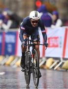 7 August 2018; Juliette Labous of France competing in the Women's Time Trial during day seven of the 2018 European Championships in Glasgow City Centre, Scotland. Photo by David Fitzgerald/Sportsfile