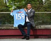 8 August 2018; Chris “Kammy” Kamara was in Dublin to kick off Sky Sports’ Premier League Season. Sky will show 159 Premier League matches, including Saturday 3pm kick-offs exclusive to Irish viewers. The first round of the 31 fixtures kicks off this Friday night on Sky Sports Premier League and NOW TV. Sky Ireland, Burlington Plaza, Dublin. Photo by Matt Browne/Sportsfile
