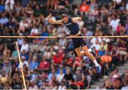 8 August 2018; Romain Martin of France competing in the Men's Decathlon Pole Vault event during Day 2 of the 2018 European Athletics Championships at The Olympic Stadium in Berlin, Germany. Photo by Sam Barnes/Sportsfile