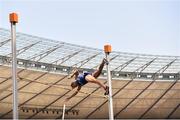 8 August 2018; Maicel Uibo of Estonia competing in the Men's Decathlon Pole Vault event during Day 2 of the 2018 European Athletics Championships at The Olympic Stadium in Berlin, Germany. Photo by Sam Barnes/Sportsfile