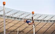 8 August 2018; Maicel Uibo of Estonia competing in the Men's Decathlon Pole Vault event during Day 2 of the 2018 European Athletics Championships at The Olympic Stadium in Berlin, Germany. Photo by Sam Barnes/Sportsfile