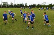 8 August 2018; Participants during the Bank of Ireland Leinster Rugby Summer Camp at Westmanstown RFC in Clonsilla, Dublin. Photo by Piaras Ó Mídheach/Sportsfile