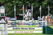 8 August 2018; Piergiorgio Bucci of Italy competing on Cochello during the Minerva Stakes during the StenaLine Dublin Horse Show at the RDS Arena in Dublin. Photo by Eóin Noonan/Sportsfile
