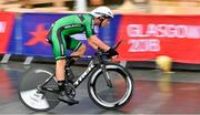 8 August 2018; Ryan Mullen of Ireland competing in the Men's Time Trial during day seven of the 2018 European Championships in Glasgow City Centre, Scotland. Photo by David Fitzgerald/Sportsfile