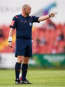 6 August 2018; Referee Tomas Connolly during the EA Sports Cup semi-final match between Sligo Rovers and Derry City at the Showgrounds in Sligo. Photo by Stephen McCarthy/Sportsfile