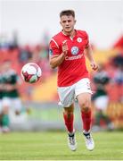 6 August 2018; Regan Donelan of Sligo Rovers during the EA Sports Cup semi-final match between Sligo Rovers and Derry City at the Showgrounds in Sligo. Photo by Stephen McCarthy/Sportsfile