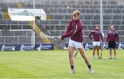 8 August 2018; Jack Canning of Galway prior to the Bord Gais Energy GAA Hurling All-Ireland U21 Championship Semi-Final match between Galway and Tipperary at the Gaelic Grounds in Limerick. Photo by Diarmuid Greene/Sportsfile