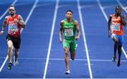 8 August 2018; Leon Reid of Ireland competing in the Men's 200m Semi-Final during Day 2 of the 2018 European Athletics Championships at The Olympic Stadium in Berlin, Germany. Photo by Sam Barnes/Sportsfile