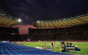 8 August 2018; A general view of The Olympic Stadium during the Women's 10,000m final on Day 2 of the 2018 European Athletics Championships at The Olympic Stadium in Berlin, Germany. Photo by Sam Barnes/Sportsfile