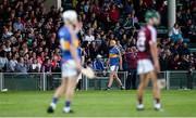 8 August 2018; Mark Kehoe of Tipperary leaves the field after being shown a straight red card by referee Sean Cleere during the Bord Gais Energy GAA Hurling All-Ireland U21 Championship Semi-Final match between Galway and Tipperary at the Gaelic Grounds in Limerick. Photo by Diarmuid Greene/Sportsfile