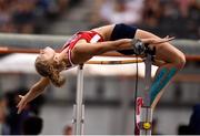 8 August 2018; Michaela Hrubá of Czech Republic competing in the Women's High Jump Qualifying during Day 2 of the 2018 European Athletics Championships at Berlin in Germany. Photo by Sam Barnes/Sportsfile