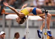 8 August 2018; Sofie Skoog of Sweden competing in Women's High Jump Qualifying during Day 2 of the 2018 European Athletics Championships at Berlin in Germany. Photo by Sam Barnes/Sportsfile