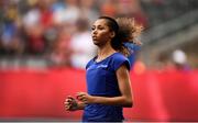 8 August 2018; Morgan Late of Great Britain competing in Women's High Jump Qualifying during Day 2 of the 2018 European Athletics Championships at Berlin in Germany. Photo by Sam Barnes/Sportsfile