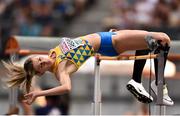 8 August 2018; Kateryna Tabashnyk of Ukraine competing in Women's High Jump Qualifying during Day 2 of the 2018 European Athletics Championships at Berlin in Germany. Photo by Sam Barnes/Sportsfile