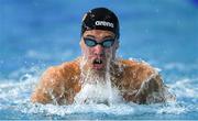 9 August 2018; Darragh Greene of Ireland competing in the Men's Medley 4x100 Relay preliminary heat during day eight of the 2018 European Championships at Tollcross International Swimming Centre in Glasgow, Scotland. Photo by David Fitzgerald/Sportsfile