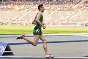 9 August 2018; Mark English of Ireland competing in the Men's 800m event during Day 3 of the 2018 European Athletics Championships at The Olympic Stadium in Berlin, Germany. Photo by Sam Barnes/Sportsfile