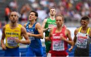 9 August 2018; Zak Curran of Ireland, centre, competing in the Men's 800m event during Day 3 of the 2018 European Athletics Championships at The Olympic Stadium in Berlin, Germany. Photo by Sam Barnes/Sportsfile