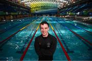 9 August 2018; Team Ireland swimmer James Scully at the National Aquatic Centre in Dublin where he will be the first member of Team Ireland in the pool for the World Para Swimming Allianz European Championships being held from 13-19 August 2018. Photo by Stephen McCarthy/Sportsfile