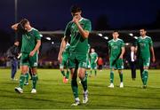 9 August 2018; Shane Griffin and his Cork City team-mates following the UEFA Europa League Third Qualifying Round 1st Leg match between Cork City and Rosenborg at Turners Cross in Cork. Photo by Stephen McCarthy/Sportsfile