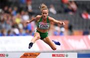 10 August 2018; Michelle Finn of Ireland competing in the Women's 3000m Steeplechase event during Day 4 of the 2018 European Athletics Championships at The Olympic Stadium in Berlin, Germany. Photo by Sam Barnes/Sportsfile