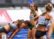 10 August 2018; Michelle Finn of Ireland after competing in the Women's 3000m Steeplechase event  during Day 4 of the 2018 European Athletics Championships at The Olympic Stadium in Berlin, Germany. Photo by Sam Barnes/Sportsfile