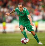 9 August 2018; Karl Sheppard of Cork City during the UEFA Europa League Third Qualifying Round 1st Leg match between Cork City and Rosenborg at Turners Cross in Cork. Photo by Stephen McCarthy/Sportsfile