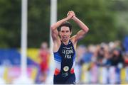 10 August 2018; Pierre Le Corre of France on his way to winning the Men's Triathlon during day nine of the 2018 European Championships at Strathclyde Country Park in Glasgow, Scotland. Photo by David Fitzgerald/Sportsfile