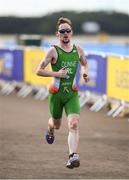 10 August 2018; Darren Dunne of Ireland competing in the Men's Triathlon during day nine of the 2018 European Championships at Strathclyde Country Park in Glasgow, Scotland. Photo by David Fitzgerald/Sportsfile