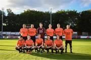 10 August 2018; The Inchicore Athletic team prior to the Irish Daily Mail FAI Cup First Round match between Inchicore Athletic and St Patrick's Athletic at Richmond Park in Inchicore, Dublin. Photo by Stephen McCarthy/Sportsfile