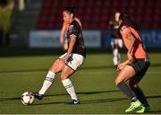 10 August 2018; Rianna Jarrett of Wexford Youths in action against Bianca Sierra of Thór/KA during the UEFA Women’s Champions League Qualifier match between Wexford Youths and Thór/KA at Seaview in Belfast. Photo by Oliver McVeigh/Sportsfile
