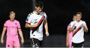 10 August 2018; Dinny Corcoran of Bohemians celebrates after scoring his side's fifth goal during the Irish Daily Mail FAI Cup First Round match between Wexford and Bohemians at Ferrycarrig Park, in Wexford. Photo by Tom Beary/Sportsfile