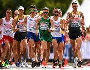 11 August 2018; Alex Wright of Ireland competing in the Men's 20km Walk during Day 5 of the 2018 European Athletics Championships in Berlin, Germany. Photo by Sam Barnes/Sportsfile