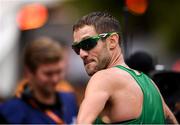 11 August 2018; Alex Wright of Ireland after competing in the Men's 20km Walk event during Day 5 of the 2018 European Athletics Championships in Berlin, Germany. Photo by Sam Barnes/Sportsfile