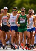11 August 2018; Alex Wright of Ireland, competing in the Men's 20km Walk event during Day 5 of the 2018 European Athletics Championships in Berlin, Germany. Photo by Sam Barnes/Sportsfile