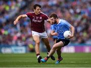 11 August 2018; Jack McCaffrey of Dublin in action against Seán Armstrong of Galway during the GAA Football All-Ireland Senior Championship semi-final match between Dublin and Galway at Croke Park in Dublin. Photo by Stephen McCarthy/Sportsfile