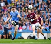 11 August 2018; Brian Fenton of Dublin shoots to score a point during the GAA Football All-Ireland Senior Championship semi-final match between Dublin and Galway at Croke Park in Dublin. Photo by Ray McManus/Sportsfile