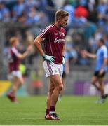 11 August 2018; Gary O'Donnell of Galway following his side's defeat during the GAA Football All-Ireland Senior Championship semi-final match between Dublin and Galway at Croke Park in Dublin.  Photo by Seb Daly/Sportsfile
