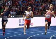 11 August 2018; Adam Kszczot of Poland, centre, on his way to winning the Men's 800m final during Day 5 of the 2018 European Athletics Championships at The Olympic Stadium in Berlin, Germany. Photo by Sam Barnes/Sportsfile