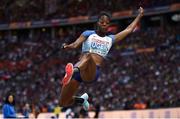 11 August 2018; Lorraine Ugen of Great Britain competing in the Women's Long Jump during Day 5 of the 2018 European Athletics Championships at The Olympic Stadium in Berlin, Germany. Photo by Sam Barnes/Sportsfile