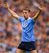 11 August 2018; Cormac Costello of Dublin during the GAA Football All-Ireland Senior Championship semi-final match between Dublin and Galway at Croke Park in Dublin.  Photo by Seb Daly/Sportsfile