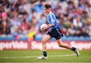 11 August 2018; Conor Yelland, St. Anthony’s BNS, Ballinlough, Cork, representing Dublin, during the INTO Cumann na mBunscol GAA Respect Exhibition Go Games at the GAA Football All-Ireland Senior Championship Semi Final match between Dublin and Galway at Croke Park in Dublin. Photo by Stephen McCarthy/Sportsfile