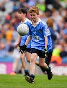11 August 2018; Turlough Muldoon, Roan St Patrick’s PS Eglish, Tyrone, representing Dublin, during the INTO Cumann na mBunscol GAA Respect Exhibition Go Games at the GAA Football All-Ireland Senior Championship Semi Final match between Dublin and Galway at Croke Park in Dublin.  Photo by Brendan Moran/Sportsfile