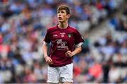 11 August 2018; Jack Gleeson, Ardcroney NS, Nenagh, Tipperary, representing Galway, during the INTO Cumann na mBunscol GAA Respect Exhibition Go Games at the GAA Football All-Ireland Senior Championship Semi Final match between Dublin and Galway at Croke Park in Dublin.  Photo by Brendan Moran/Sportsfile