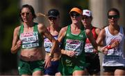 12 August 2018; Gladys Ganiel O'Neill, left, and Breege Connolly of Ireland competing in the Women's Marathon event during Day 6 of the 2018 European Athletics Championships in Berlin, Germany. Photo by Sam Barnes/Sportsfile