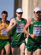 12 August 2018; Sean Hehir of Ireland, centre, competing in the Men's Marathon event during Day 6 of the 2018 European Athletics Championships in Berlin, Germany. Photo by Sam Barnes/Sportsfile