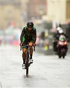 12 August 2018; Robert Jon McCarthy of Ireland competing in the Men's Road Race during day eleven of the 2018 European Championships in Glasgow, Scotland. Photo by David Fitzgerald/Sportsfile