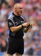 11 August 2018; Referee Barry Cassidy during the GAA Football All-Ireland Senior Championship semi-final match between Dublin and Galway at Croke Park in Dublin.  Photo by Brendan Moran/Sportsfile