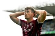 11 August 2018; Shane Walsh of Galway leaves the pitch after the GAA Football All-Ireland Senior Championship semi-final match between Dublin and Galway at Croke Park in Dublin.  Photo by Brendan Moran/Sportsfile