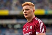11 August 2018; Seán Andy Ó Ceallaigh of Galway prior to the GAA Football All-Ireland Senior Championship semi-final match between Dublin and Galway at Croke Park in Dublin.  Photo by Brendan Moran/Sportsfile